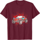 Beach Buggy Dune Graphic RC Car Men Women Kids Gift T-Shirt - T-Shirt | Maroon