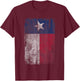 Vintage Vertical Flag of Texas T-Shirt - T-Shirt | Maroon