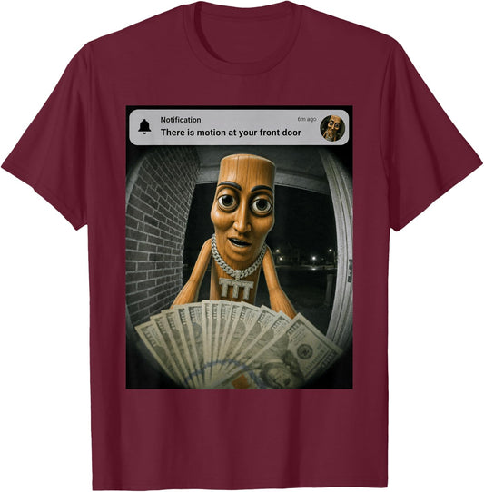 Triple T Motion Detected T-Shirt - T-Shirt | Maroon