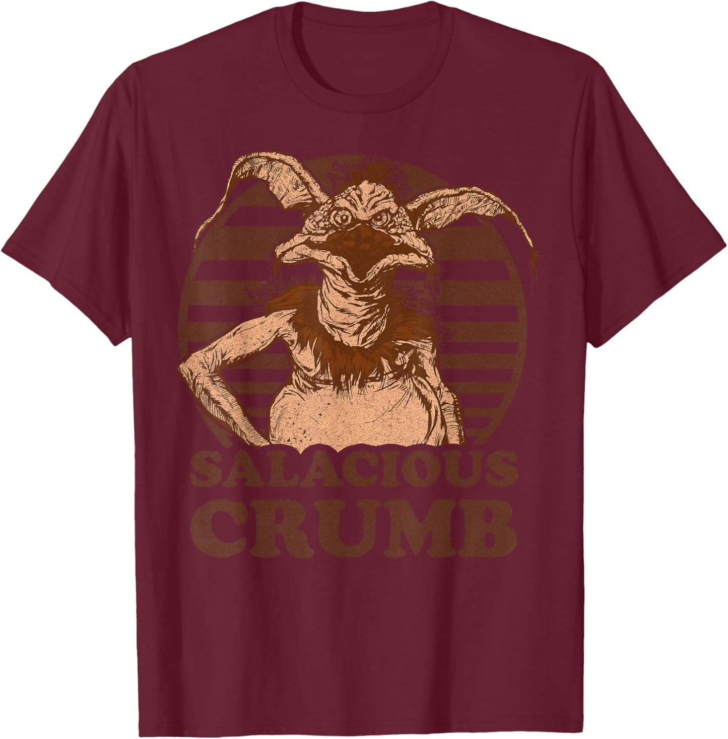 Star Wars Salacious Crumb Vintage Retro Logo T-Shirt - T-Shirt | Maroon