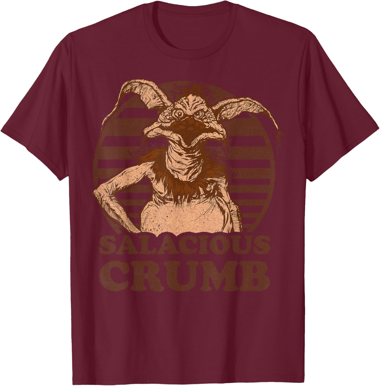Star Wars Salacious Crumb Vintage Retro Logo T-Shirt - T-Shirt | Maroon