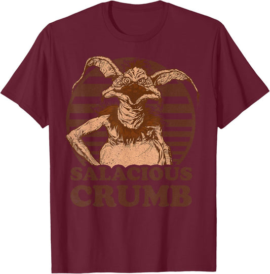 Star Wars Salacious Crumb Vintage Retro Logo T-Shirt - T-Shirt | Maroon