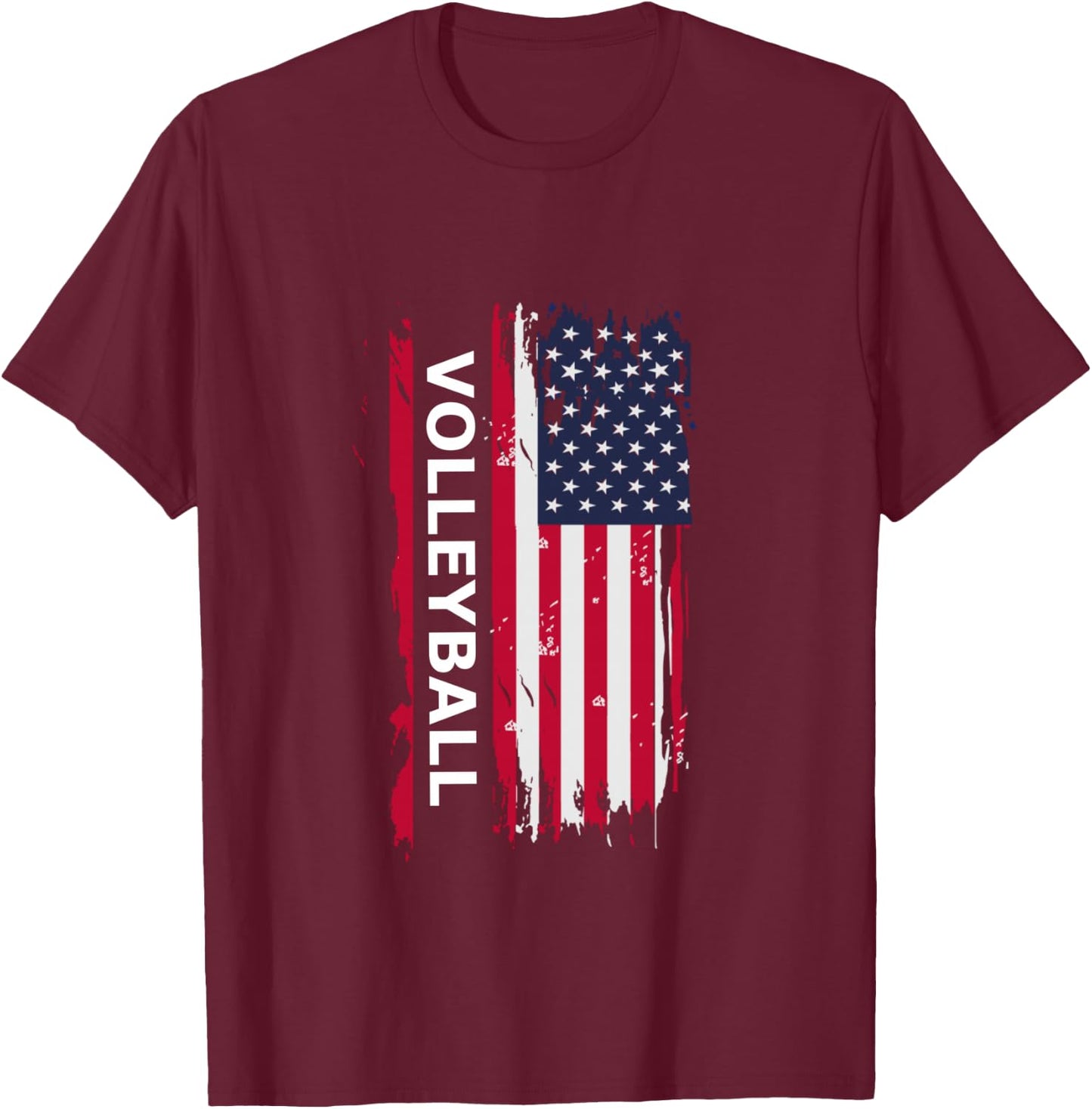 Volleyball T-Shirt - T-Shirt | Maroon