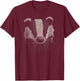 Badger Lover Gift Animals Wildlife Wild Badger T-Shirt - T-Shirt | Maroon
