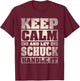 SCHUCK Name Shirt Personalized SCHUCK Last Name T-Shirt - T-Shirt | Maroon