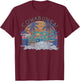 Teenage Mutant Ninja Turtles Vintage Cowabunga T-Shirt - T-Shirt | Maroon