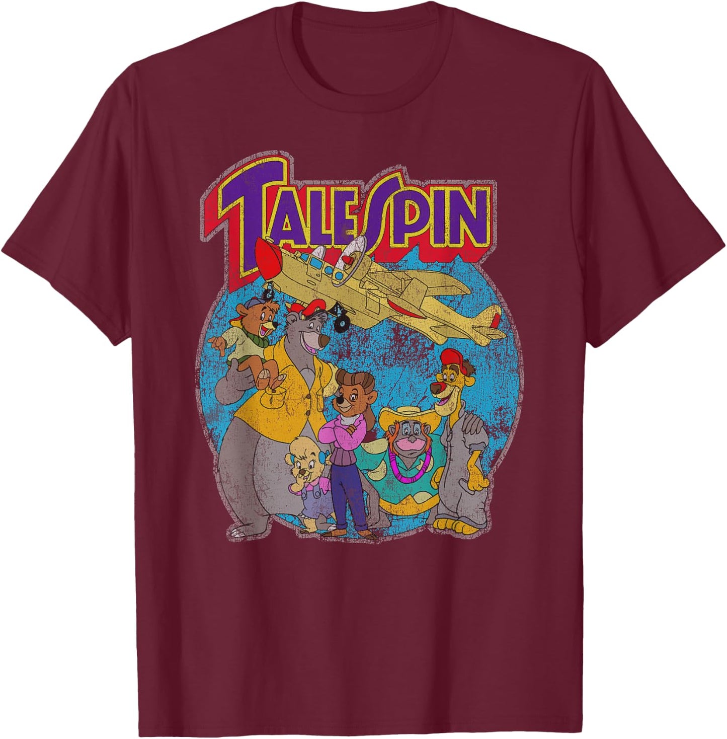 Disney - 's TaleSpin Graphic T-Shirt - T-Shirt | Maroon