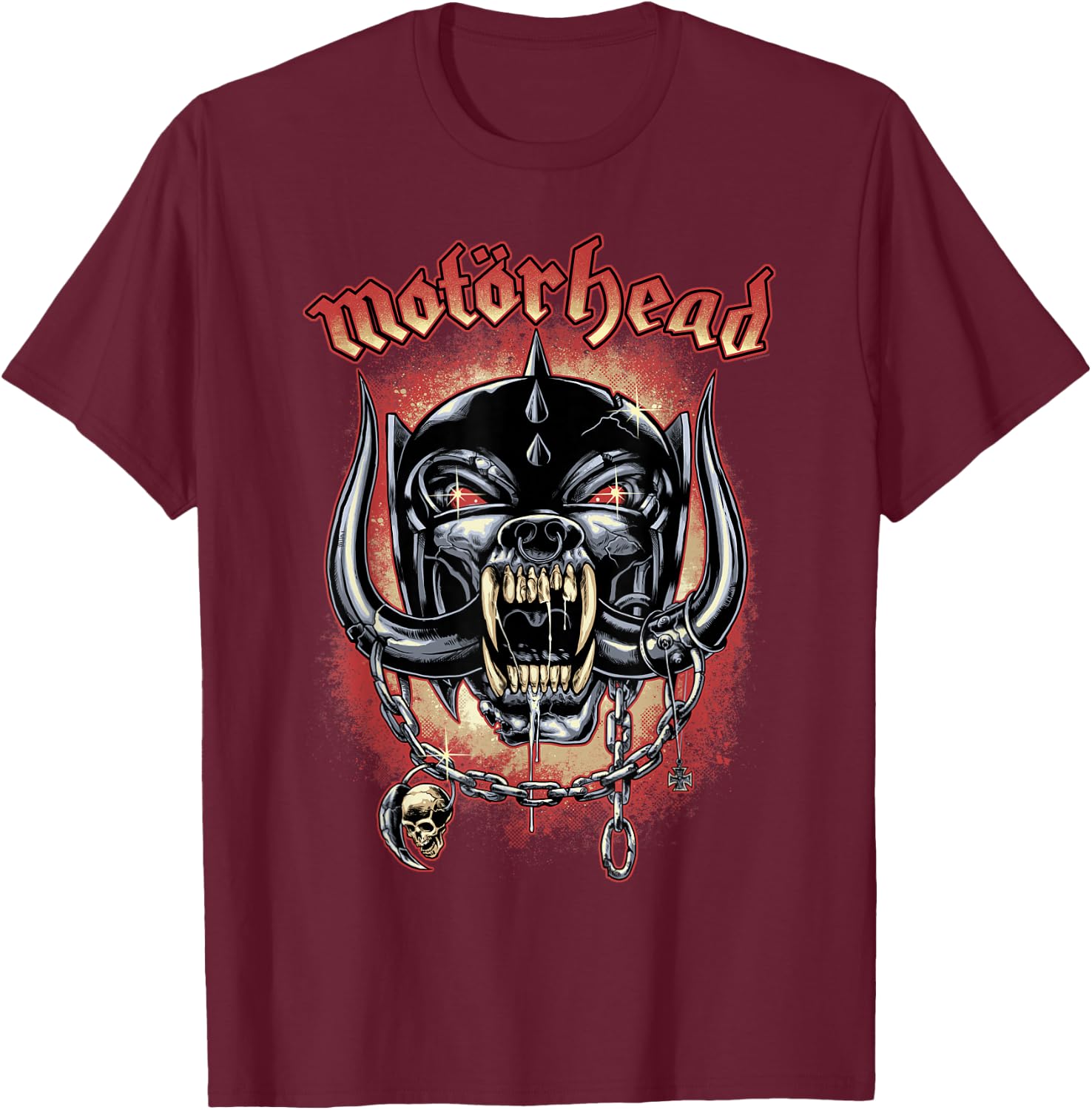 Motörhead Warpig Beast T-Shirt - T-Shirt | Maroon