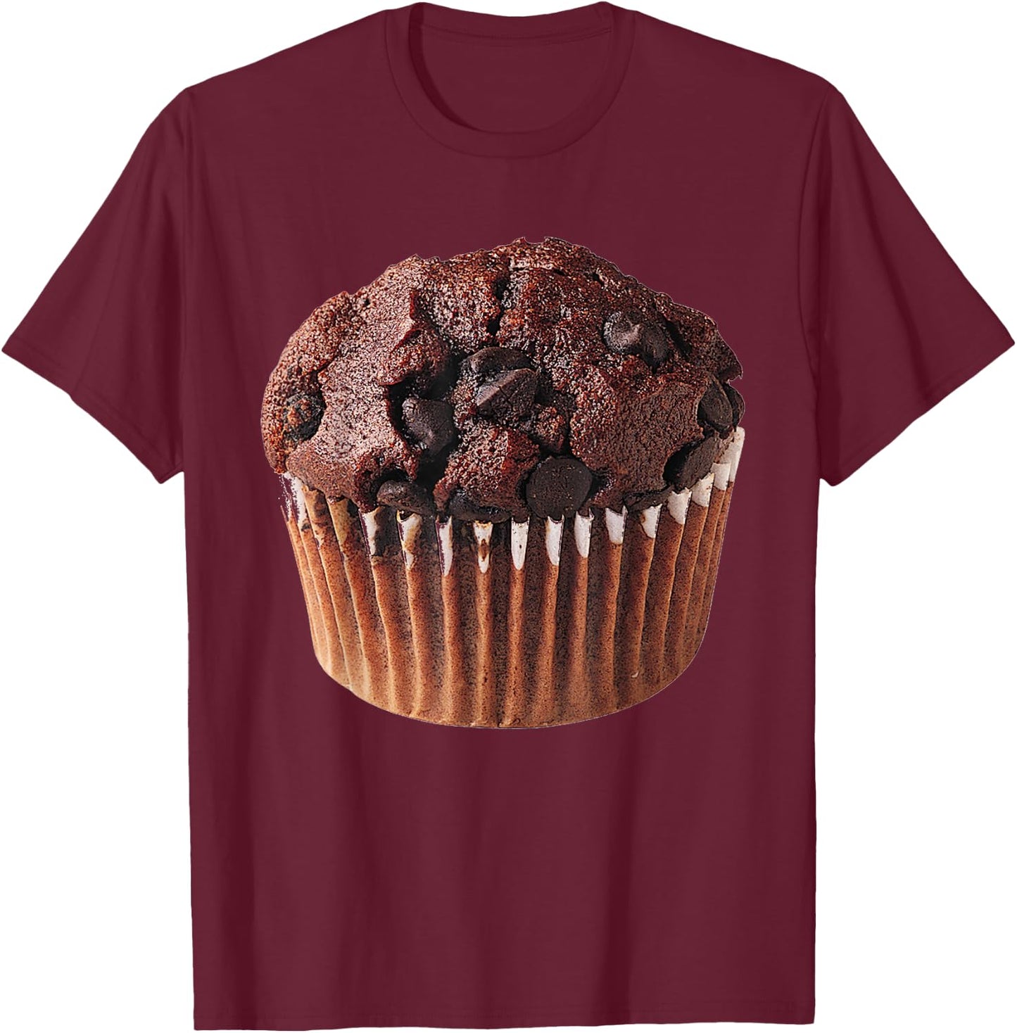 Chocolate Muffin Halloween Costume Shirt T-Shirt - T-Shirt | Maroon