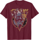 Star Wars Retro Characters Vintage Style T-Shirt - T-Shirt | Maroon
