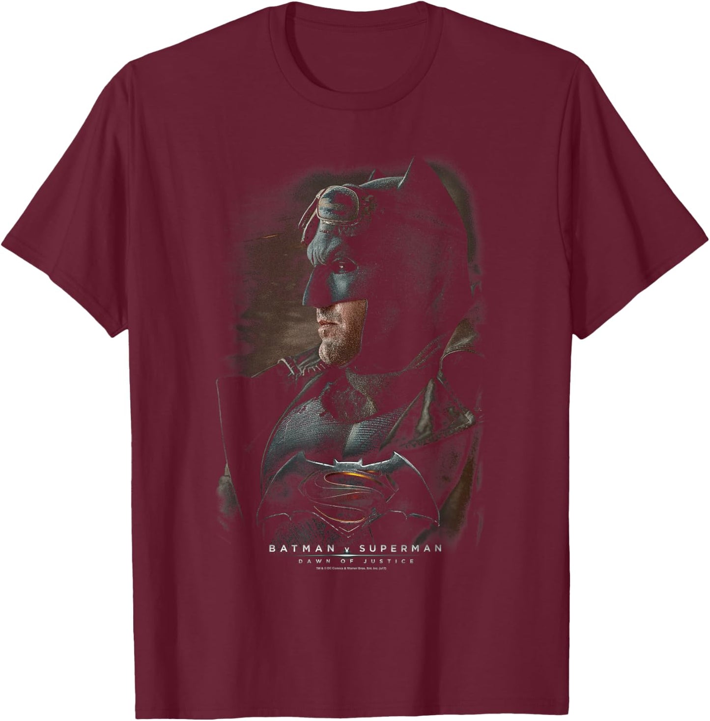 Batman v Superman Desert Gear T Shirt T-Shirt - T-Shirt | Maroon