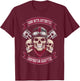 Biker motorcycle sons with arthritis ibuprofen chapter funny T-Shirt - T-Shirt | Maroon