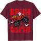 Red Ribbon Week Awareness For Toddler Kids Boys Halloween T-Shirt - T-Shirt | Maroon