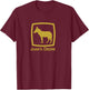 Juan's Deere Funny Immigration Novelty Caravan Parody LS T-Shirt - T-Shirt | Maroon