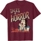 Vintage Horror Movie Poster Shirt Funny Halloween T-Shirt - T-Shirt | Maroon