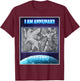 i am annunaki ancient aliens , sumerian gods Enki T-Shirt - T-Shirt | Maroon