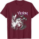 Marvel Venom City Shadows Graphic T-Shirt - T-Shirt | Maroon