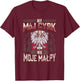 Not My Circus Not My Monkeys, Polish Language Proverb T-Shirt - T-Shirt | Maroon
