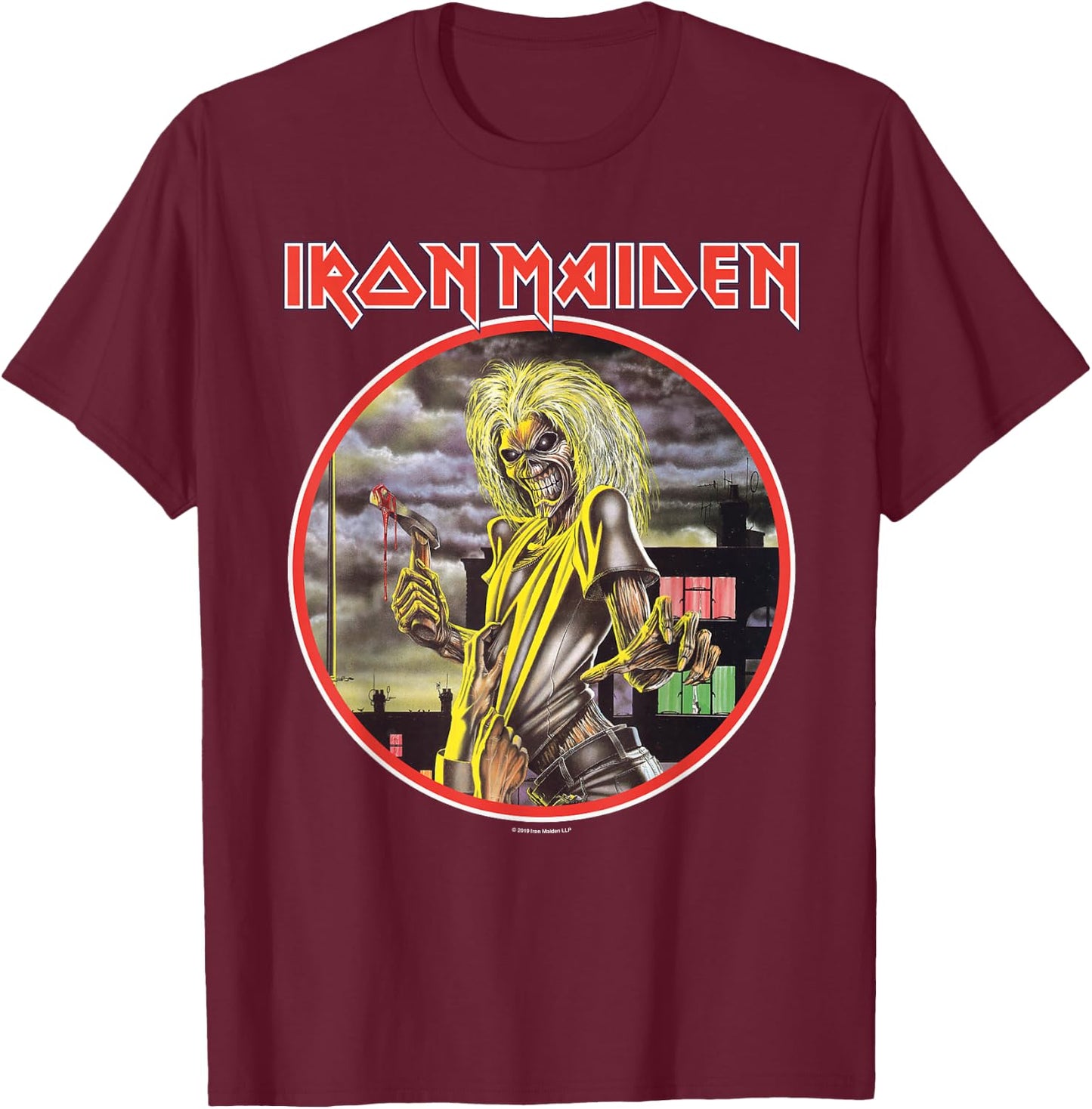 Iron Maiden T-Shirt - T-Shirt | Maroon