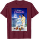 Disney Cinderella Vintage Poster Small T-Shirt - T-Shirt | Maroon