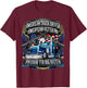 Truck Driver Veteran Trucker T-Shirt - T-Shirt | Maroon