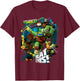 Teenage Mutant Ninja Turtles Beat This T-Shirt - T-Shirt | Maroon