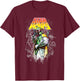 Star Wars Boba Fett Bounty Hunter Shadows Graphic T-Shirt - T-Shirt | Maroon