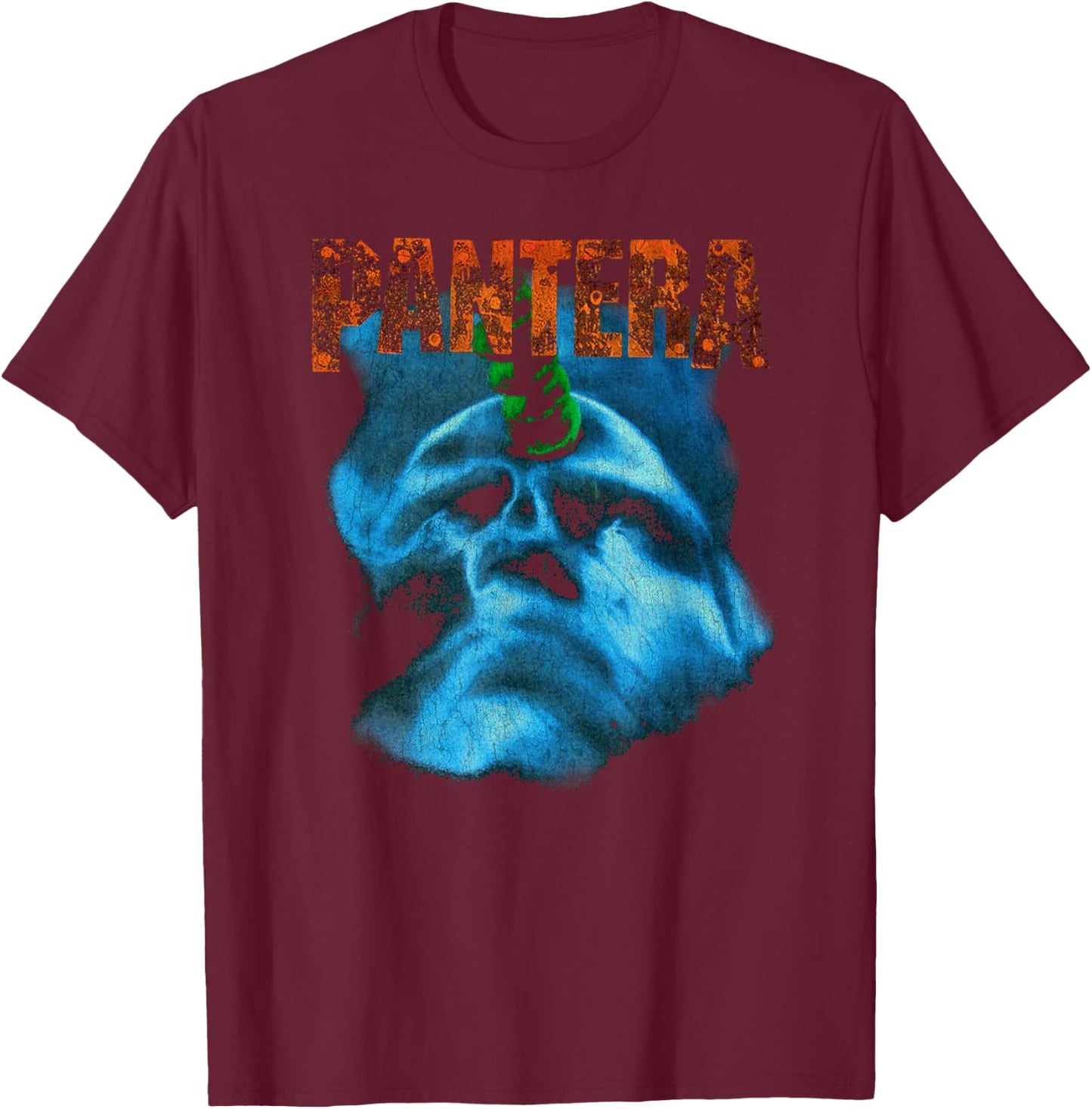 Pantera Official Vintage Far Beyond Driven T-Shirt - T-Shirt | Maroon