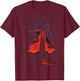 Star Wars Vaders Lava Castle Sketch Graphic T-Shirt - T-Shirt | Maroon