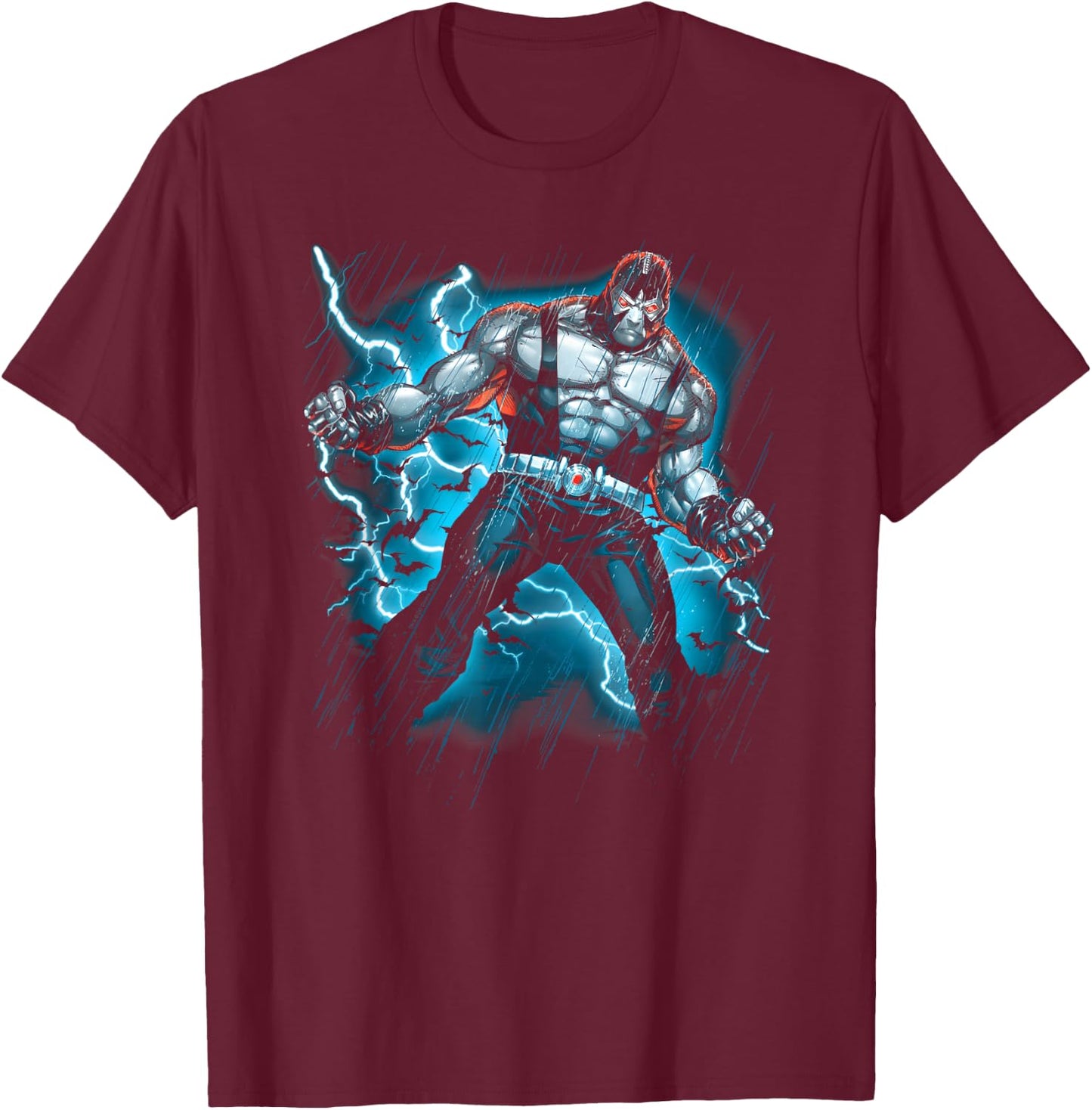 Batman Stormy Bane T Shirt T-Shirt - T-Shirt | Maroon