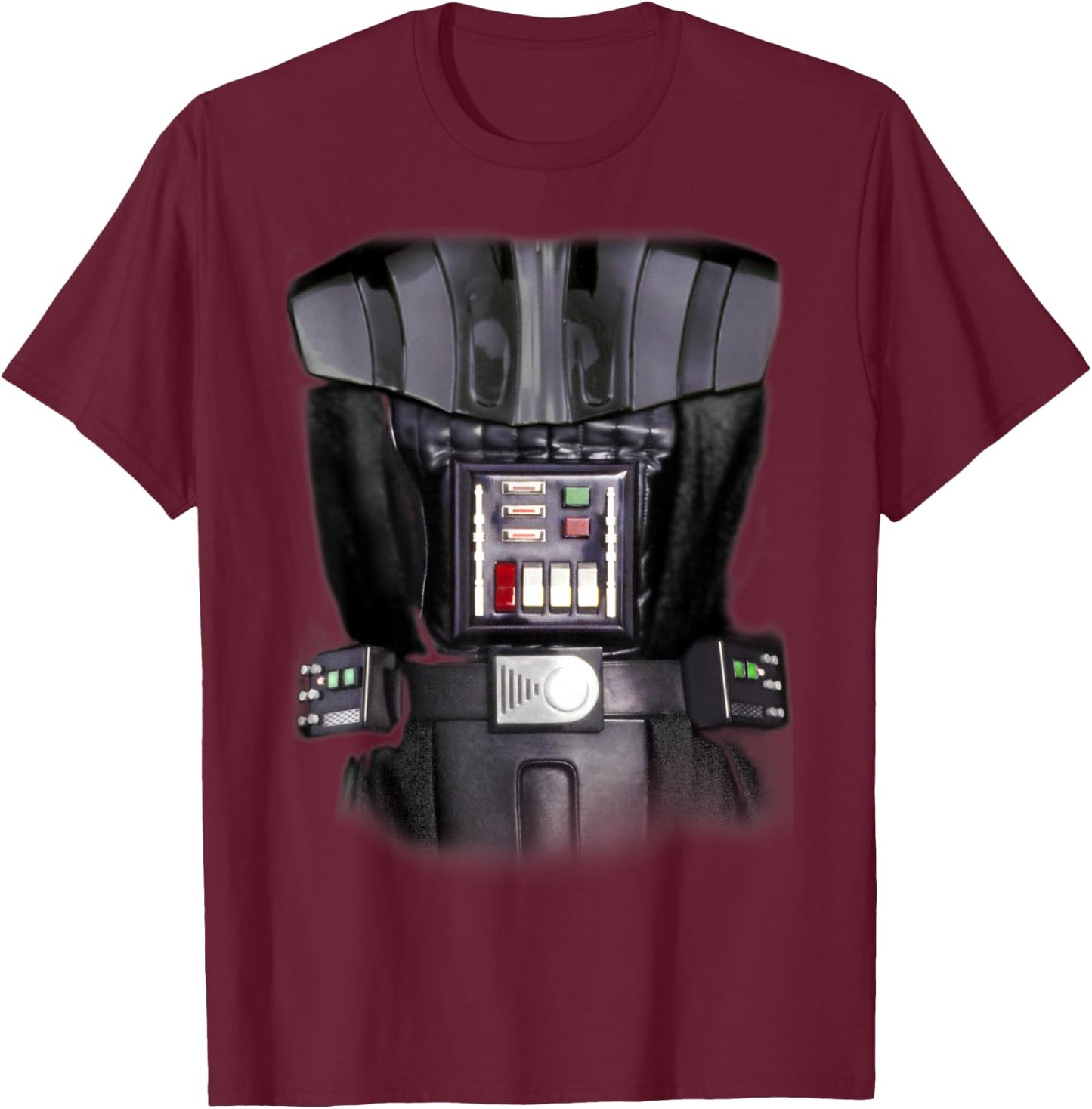 Star Wars Halloween Darth Vadar Costume T-Shirt - T-Shirt | Maroon