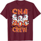 CNA Shirts Halloween CNA boo crew Halloween Nurse Assistant T-Shirt - T-Shirt | Maroon