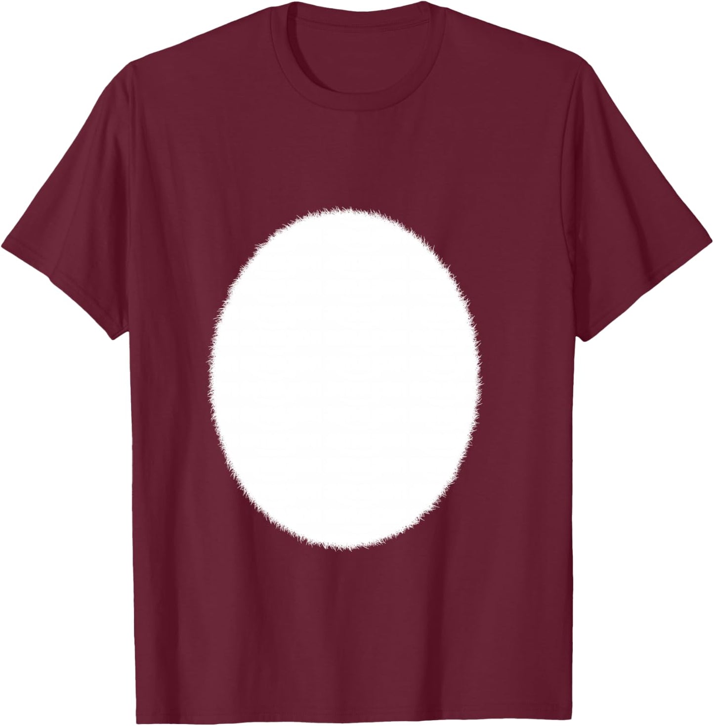 White Tummy Belly Cat Bunny Rabbit Deer Cosplay Costume T-Shirt - T-Shirt | Maroon