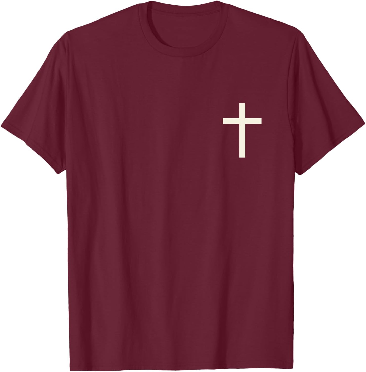 worthy is the lamb - bible verse - Revelation 5:12 T-Shirt - T-Shirt | Maroon