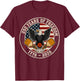 Pickleball 250 Years of Freedom 1776 2026 American Flag T-Shirt - T-Shirt | Maroon