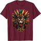 Aztec God Quetzalcoatl Mexican Mythology Feathered Serpent T-Shirt - T-Shirt | Maroon
