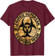 Funny Halloween Apocalypse Outbreak Zombie Response Team T-Shirt - T-Shirt | Maroon