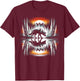 Wolf Forest Nature Wildlife T-Shirt - T-Shirt | Maroon