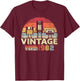 1982 Birthday Vintage Retro Vintage T-Shirt - T-Shirt | Maroon