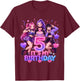 Kids It's My 5th K Pop Birthday Girl 5 Year Old K-Pop Bday T-Shirt - T-Shirt | Maroon