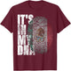 It's in My DNA Mexican Proud Hispanic Gift Mexico Flag T-Shirt - T-Shirt | Maroon