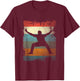 Vintage Baseball Umpire Retro Baseball Fan Shirt Gift T-Shirt - T-Shirt | Maroon