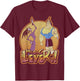 Disney Emperors New Groove Kronk and ESMA Wrong Lever T-Shirt - T-Shirt | Maroon