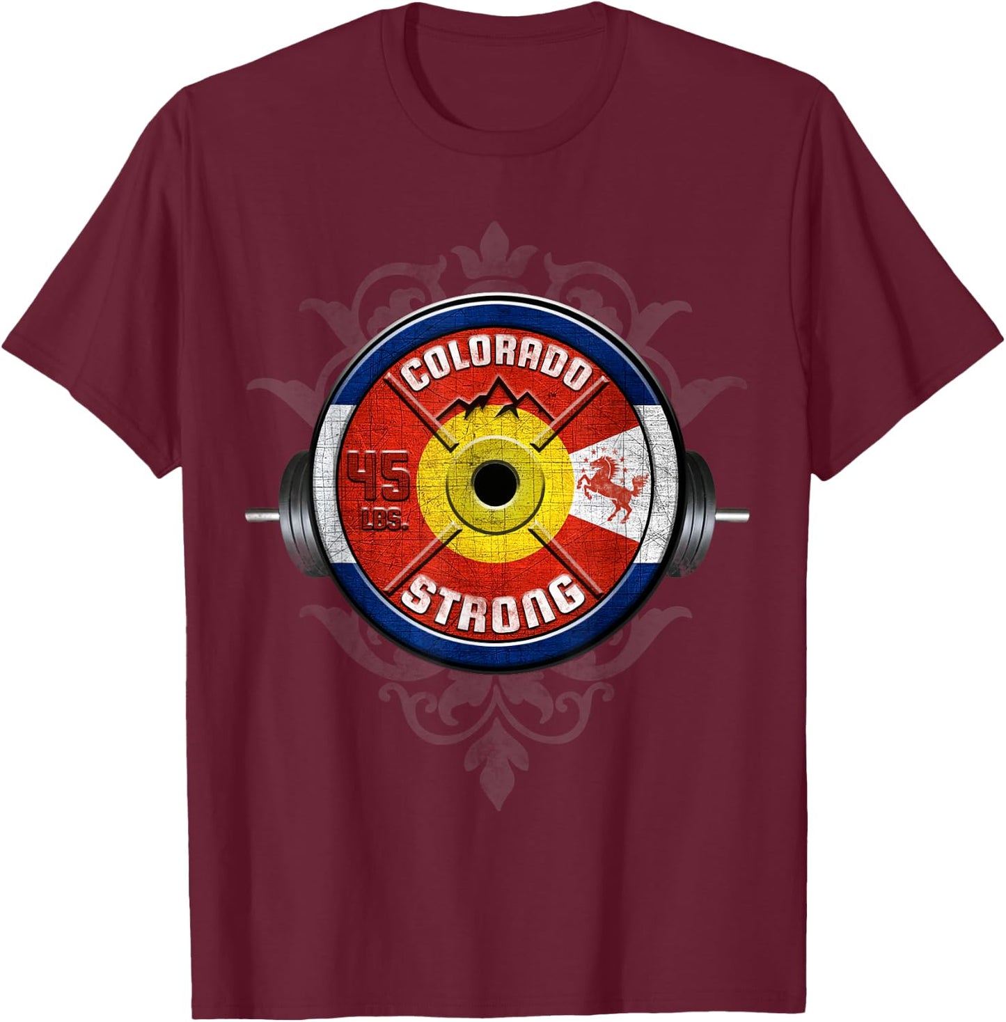 Colorado Strong T-Shirt - T-Shirt | Maroon
