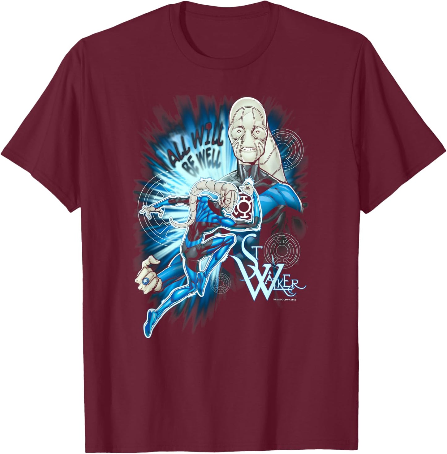 Green Lantern Saint Walker T Shirt T-Shirt - T-Shirt | Maroon