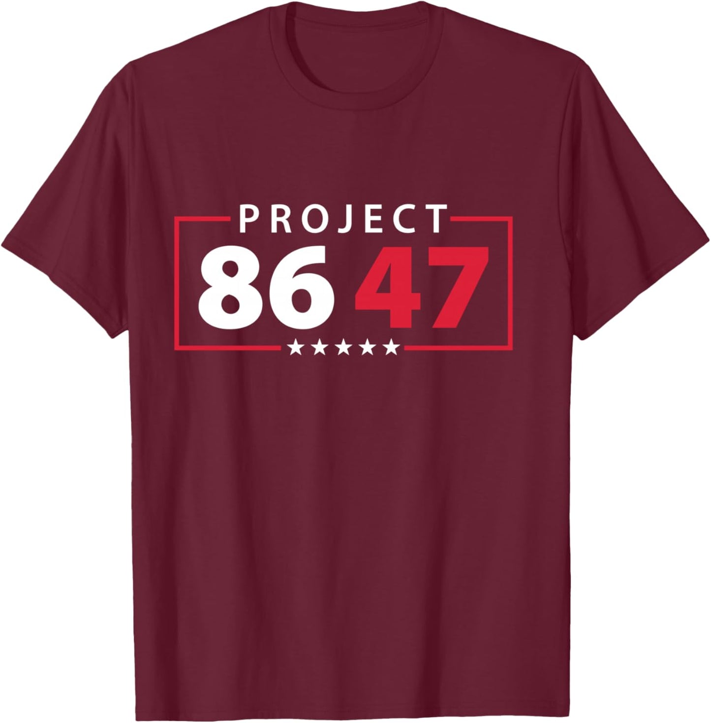 Project 8647 Resist Subtle Foxtrot Delta Tango Protest T-Shirt - T-Shirt | Maroon
