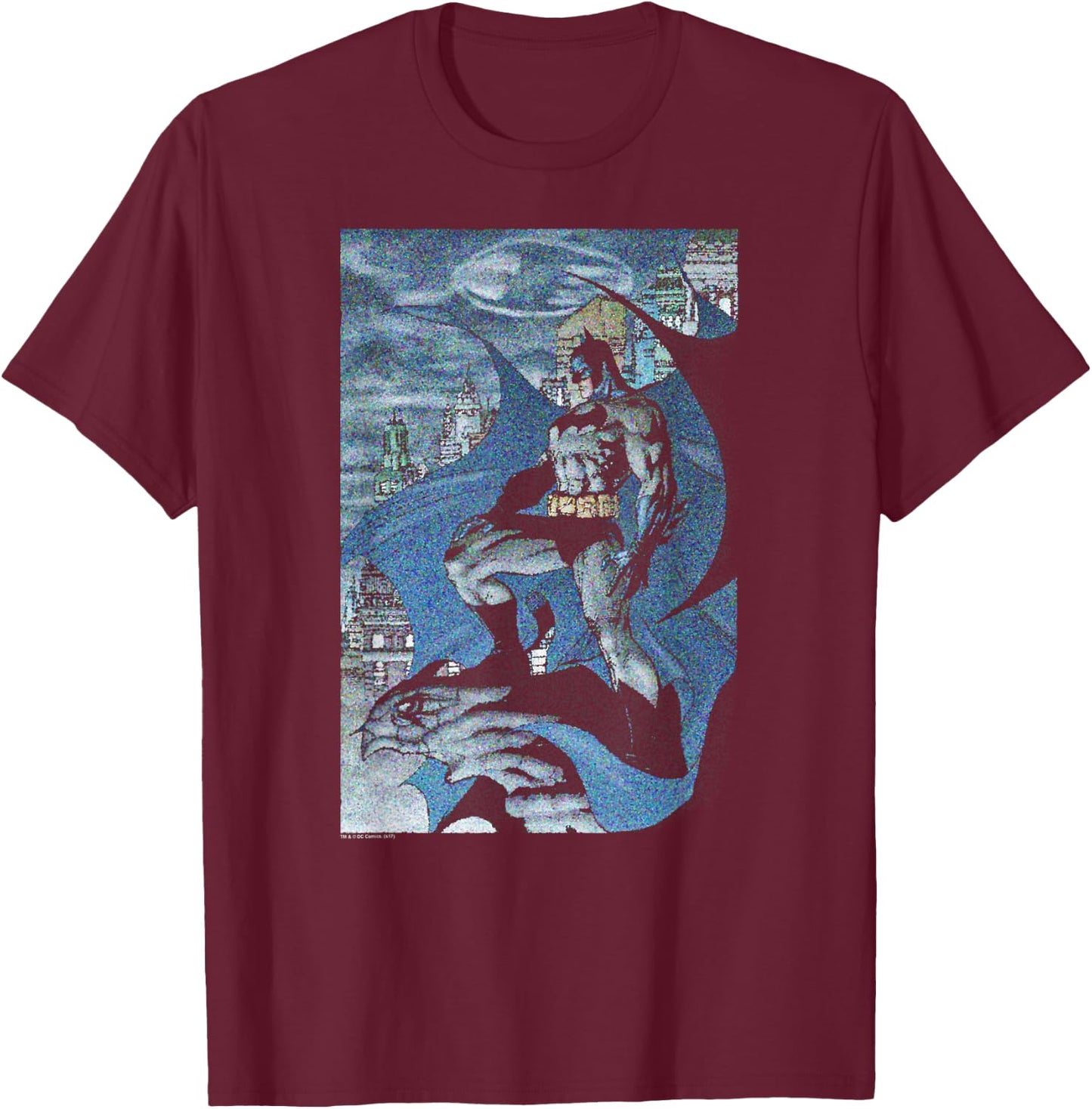Batman Seurbat T-Shirt - T-Shirt | Maroon