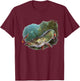 Muskie Hunter Musky Fisherman Fly Fishing Lure Novelty T-Shirt - T-Shirt | Maroon