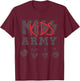 Kids KISS - KIDS Army T-Shirt - T-Shirt | Maroon