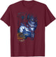 Batman: Arkham Asylum Killer Croc T Shirt T-Shirt - T-Shirt | Maroon